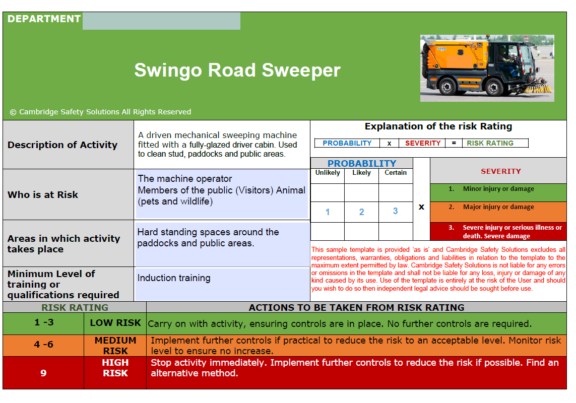 Road Sweeper